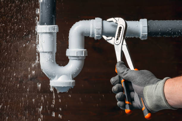 Professional Drain Cleaning technician working in Stafford Springs, CT